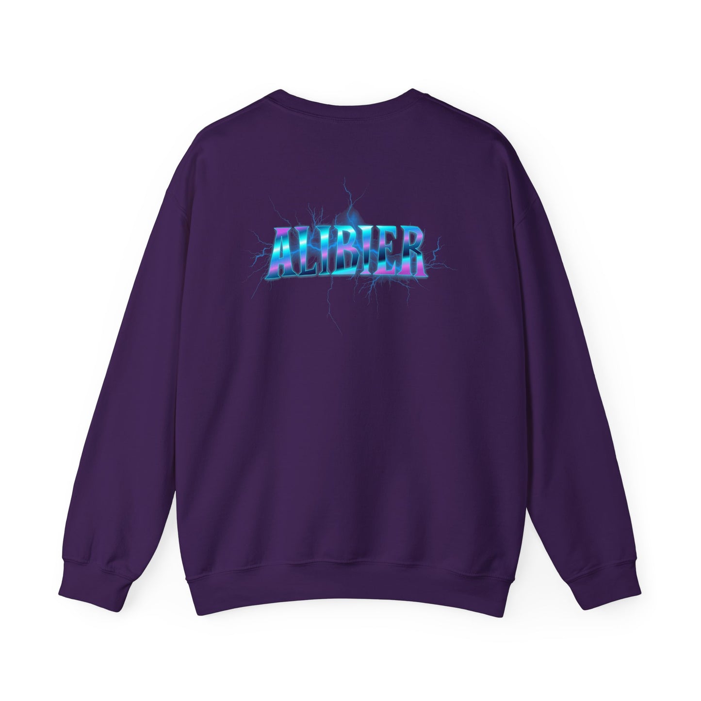 Alibier Vibrant Unisex Crewneck Sweatshirt - 'Creative Vibes' Design