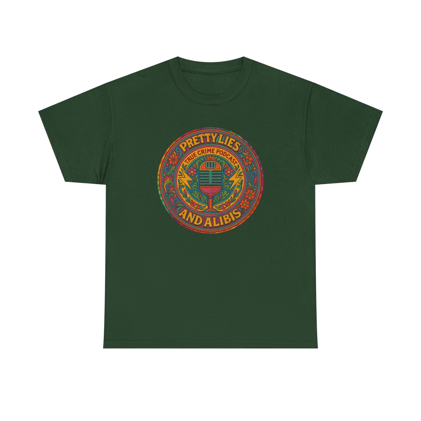 Pretty Lies Hippie Graphic T-Shirt - New 2025