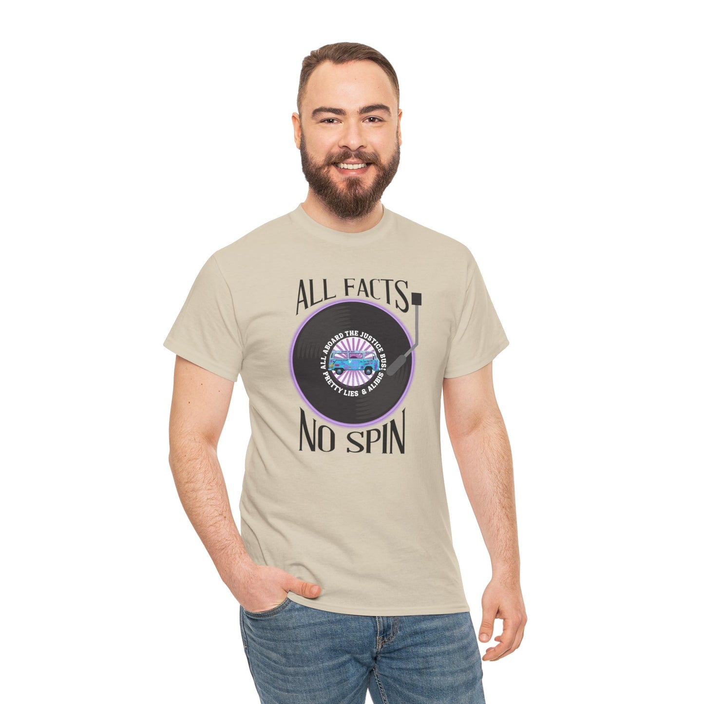 All Facts No Spin Unisex Heavy Cotton Tee