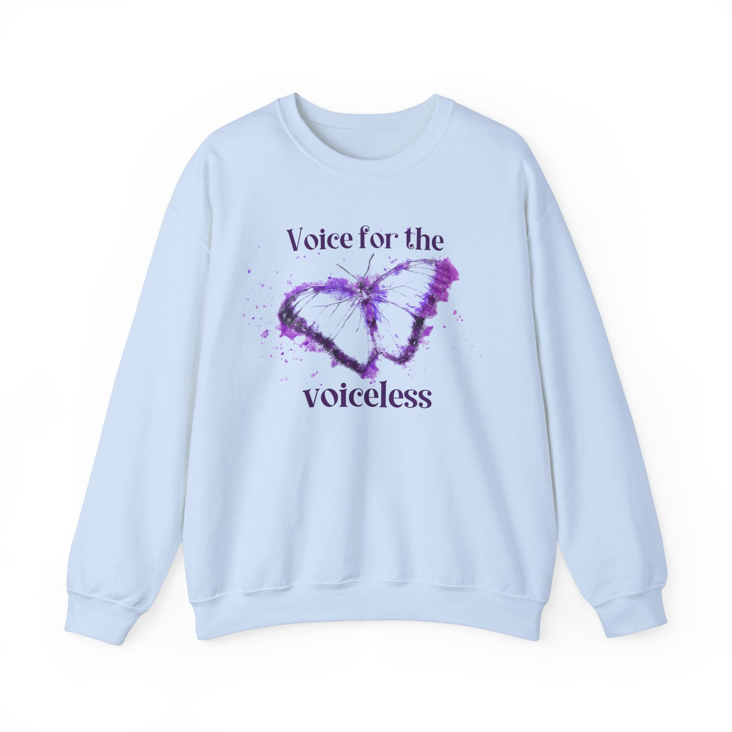 Voice For The Voiceless Unisex Heavy Blend™ Crewneck Sweatshirt