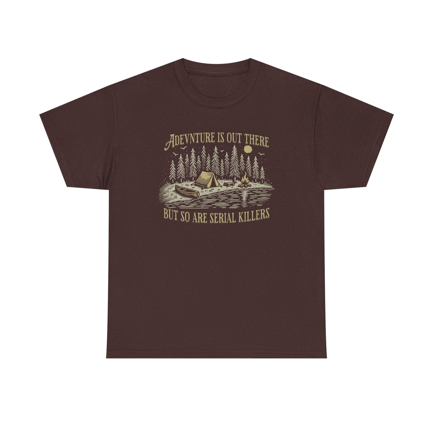 New! Adventure Is Out There Unisex Heavy Cotton Tee
