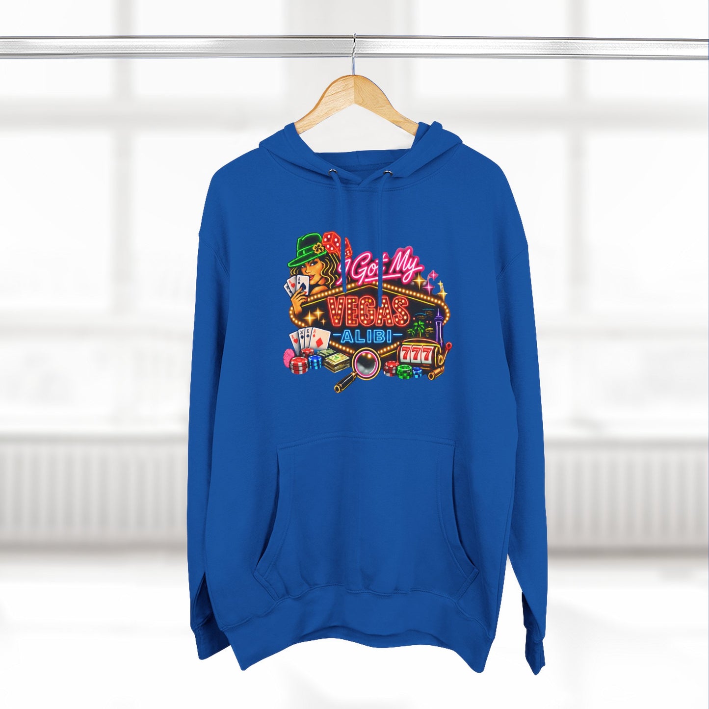 Hoodie — 'I Got My Vegas Alibi' (No Logo)