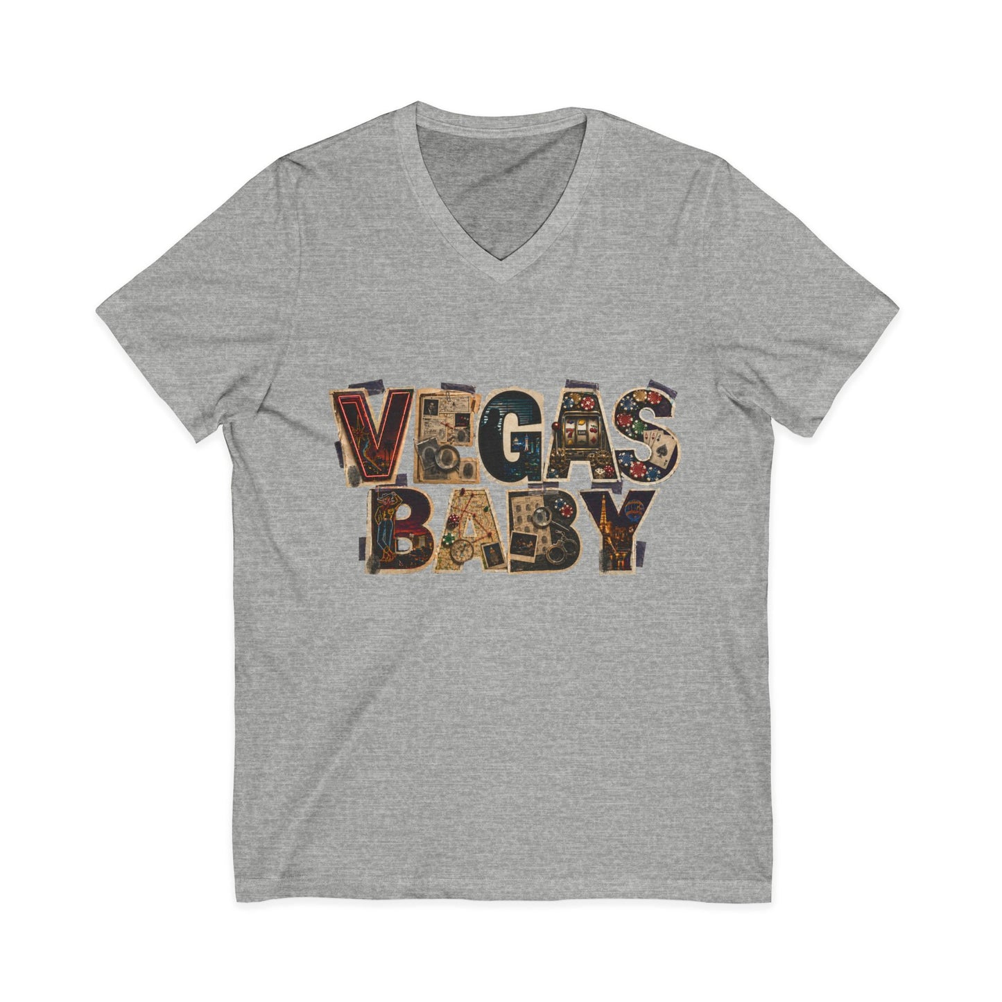 Ransom Vegas Baby V-Neck Tee — Crime Con 26' (No Logo)