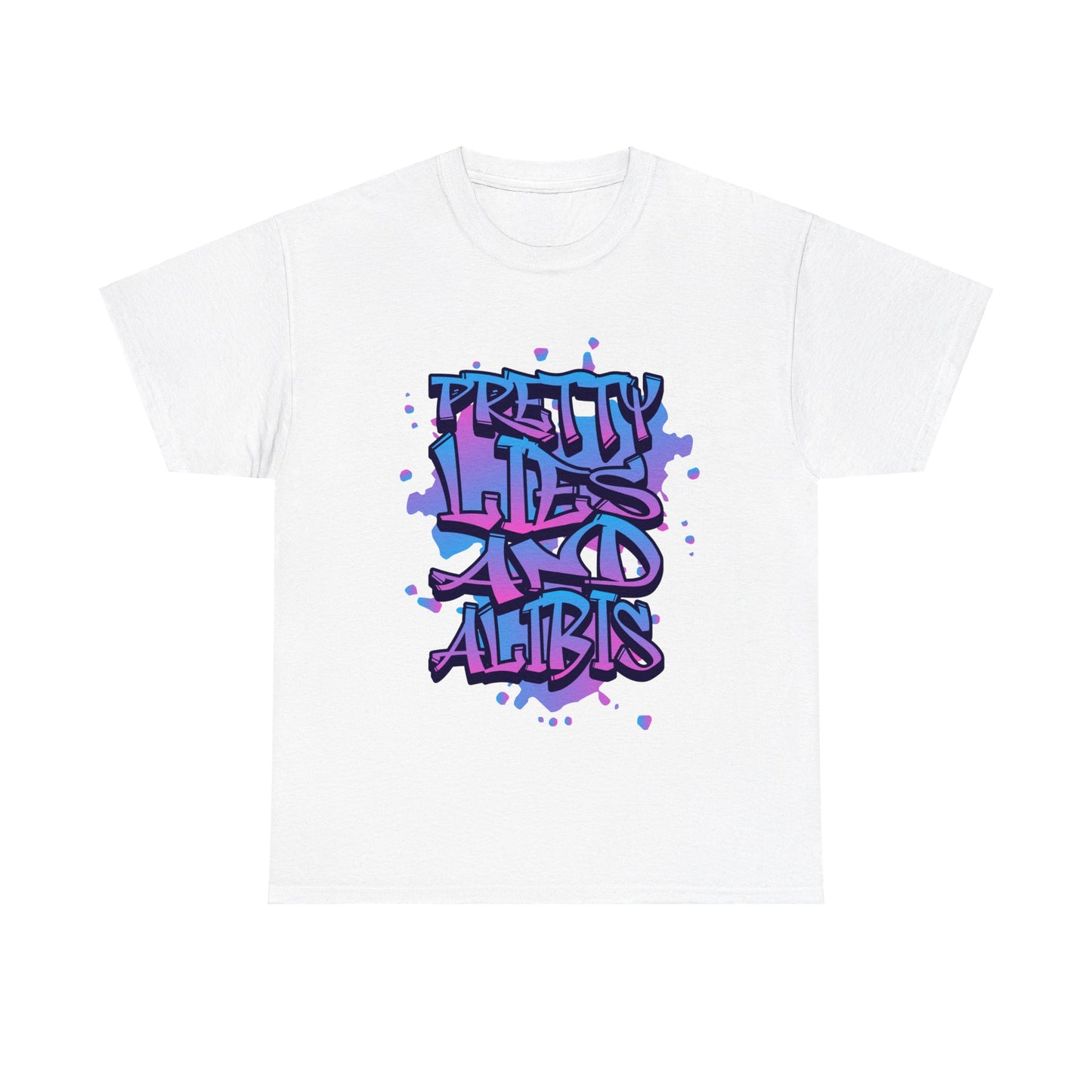 Pretty Lies Retro Unisex Heavy Cotton Tee