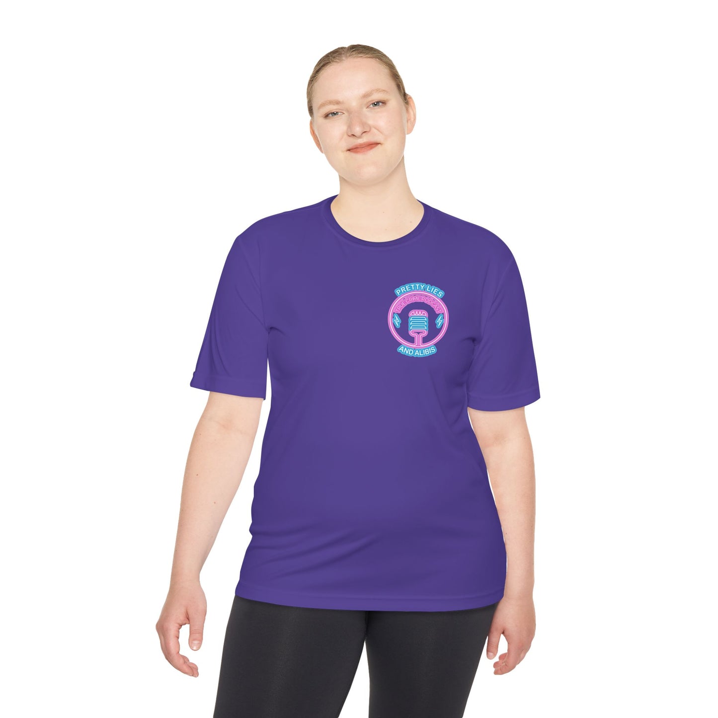 Moisture-Wicking Tee — "Stack Chips Not Charges" Crime Con 26'