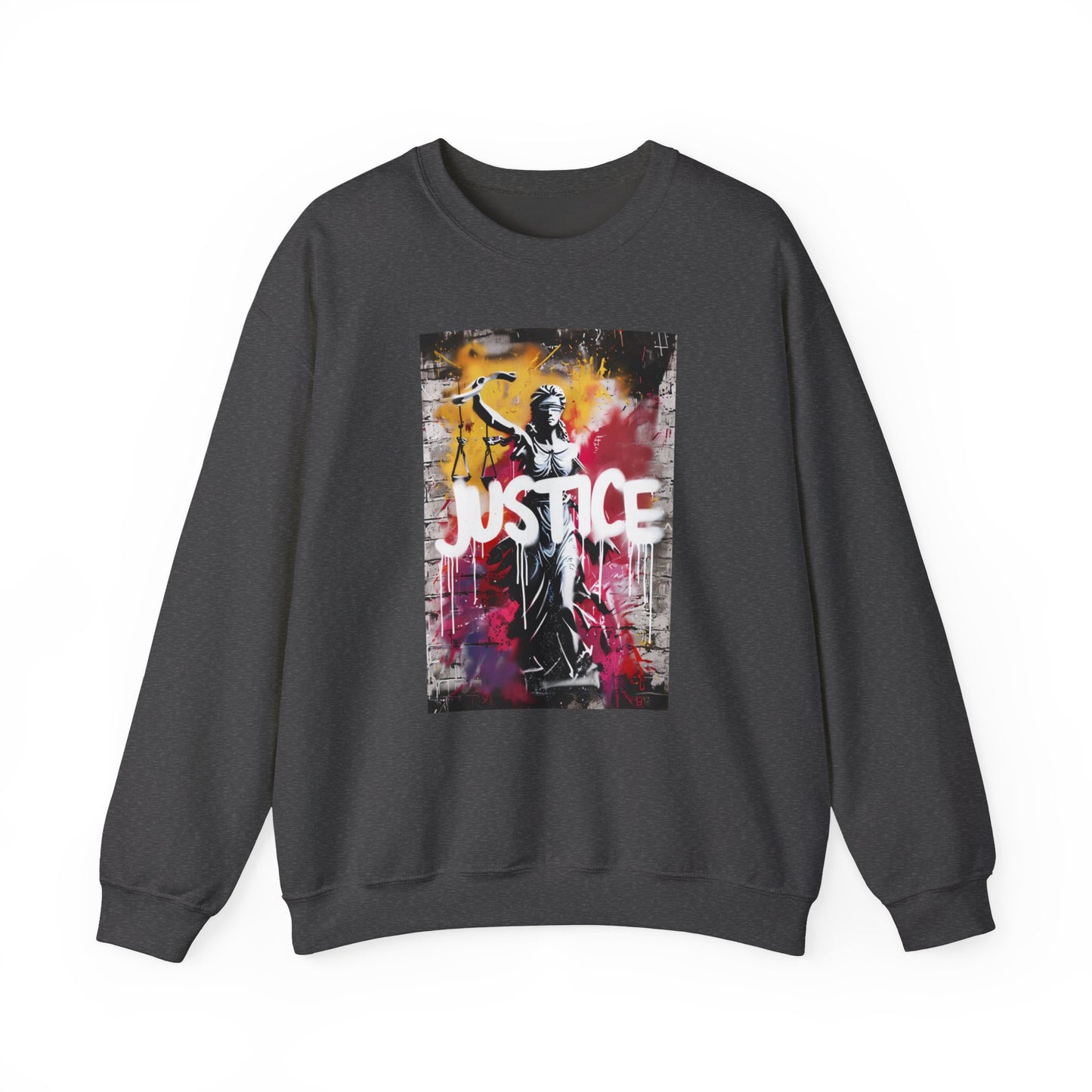 NEW! Justice Graphic Crewneck Sweatshirt - Unisex Heavy Blend™