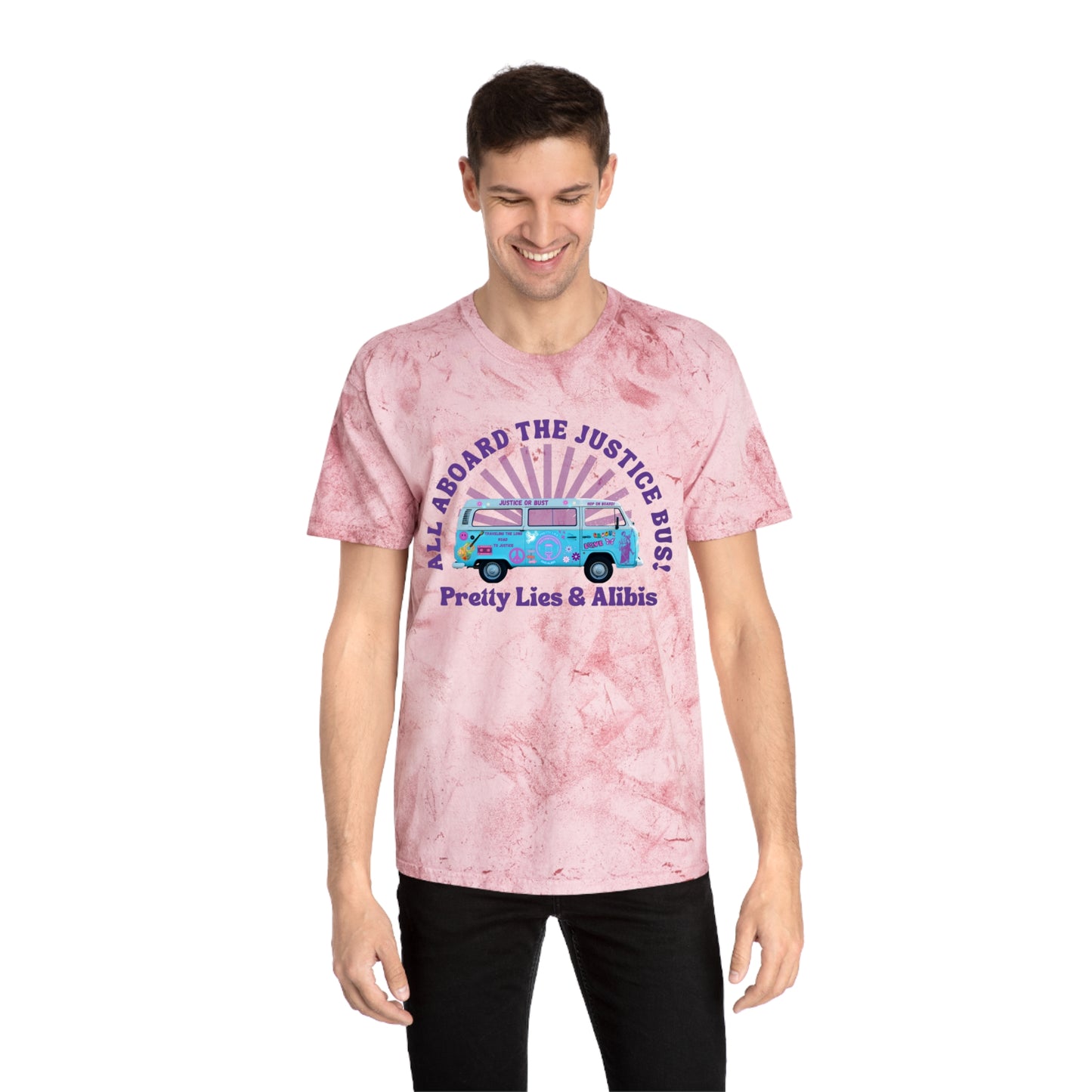 Justice Bus Unisex Color Blast T-Shirt