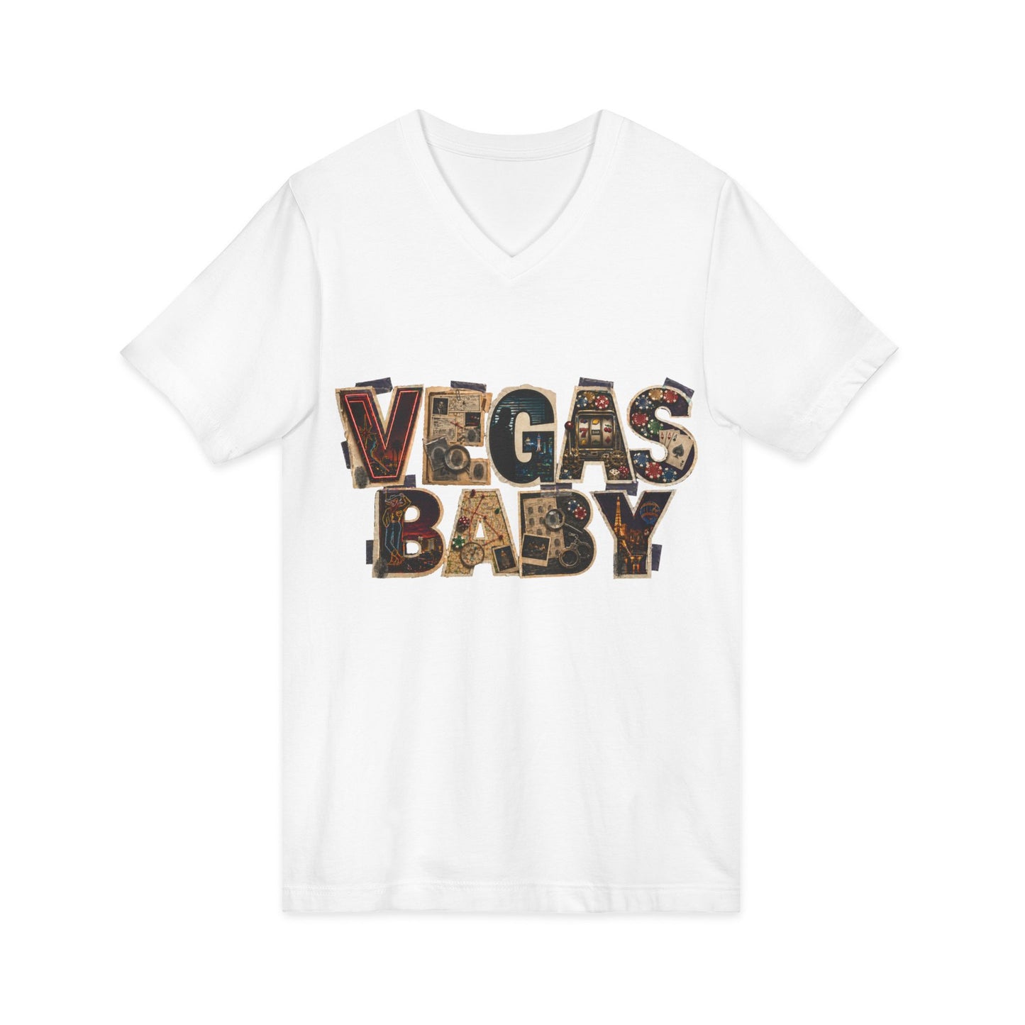 Ransom Vegas Baby V-Neck Tee — Crime Con 26' (No Logo)