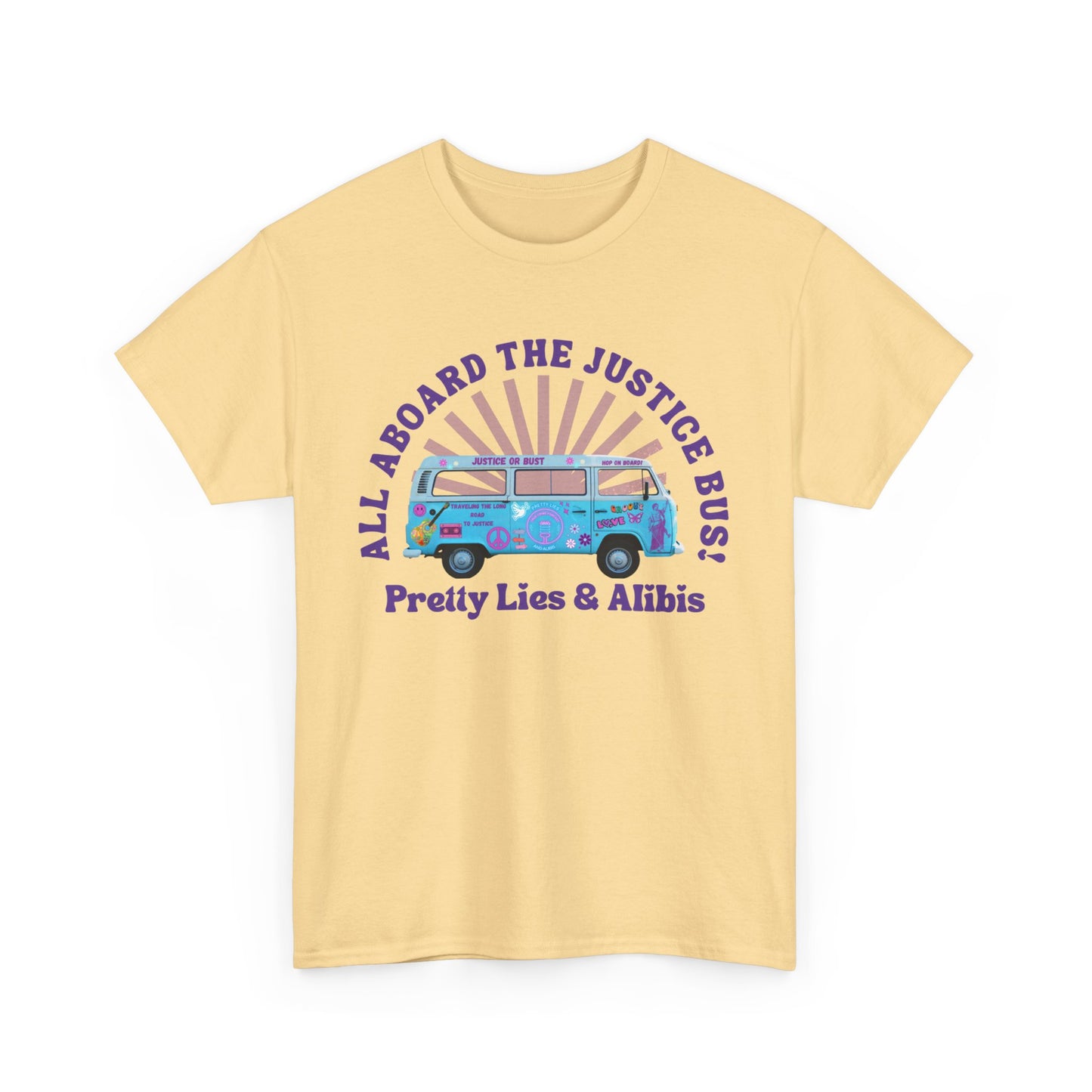 Justice Bus Unisex Heavy Cotton Tee