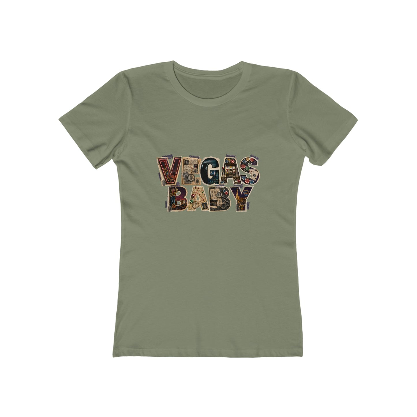 Ransom Vegas Baby Boyfriend Tee - Crime Con 26' (No Logo)