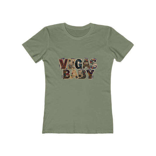Ransom Vegas Baby Boyfriend Tee - Crime Con 26' (No Logo)