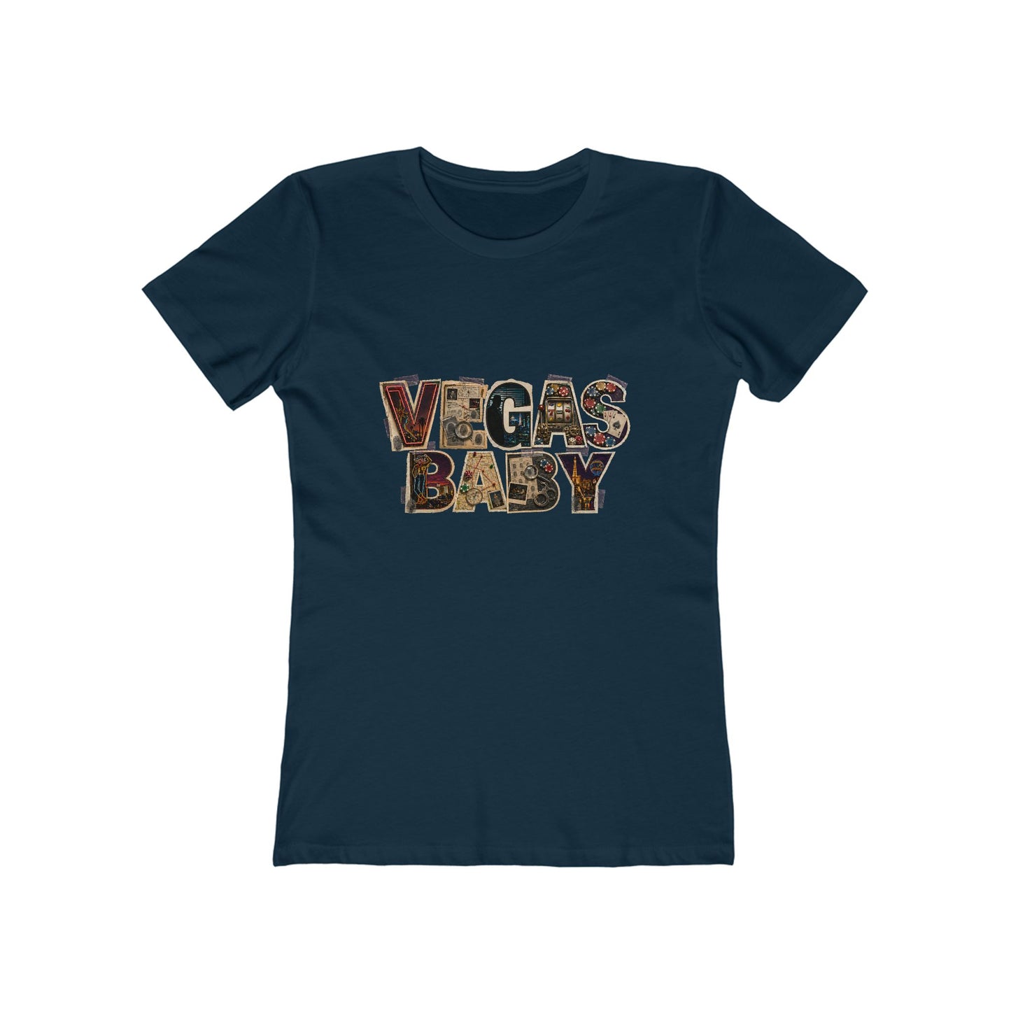 Ransom Vegas Baby Boyfriend Tee - Crime Con 26' (No Logo)