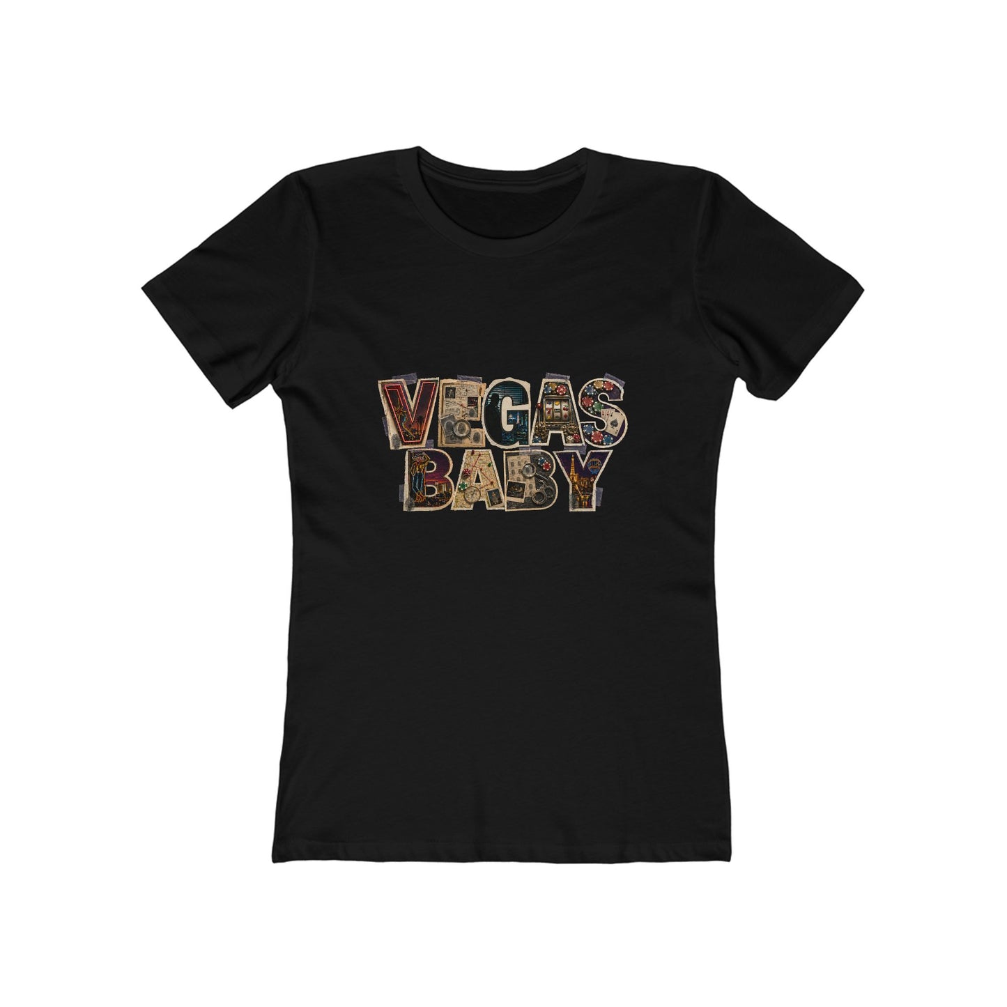 Ransom Vegas Baby Boyfriend Tee - Crime Con 26' (No Logo)