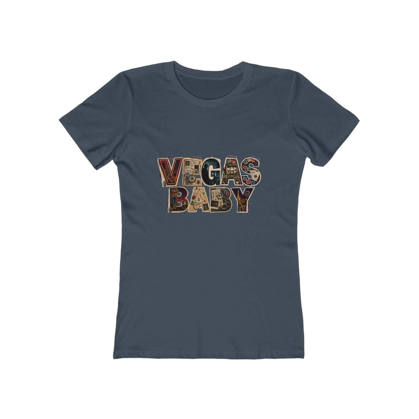 Ransom Vegas Baby Boyfriend Tee - Crime Con 26' (No Logo)