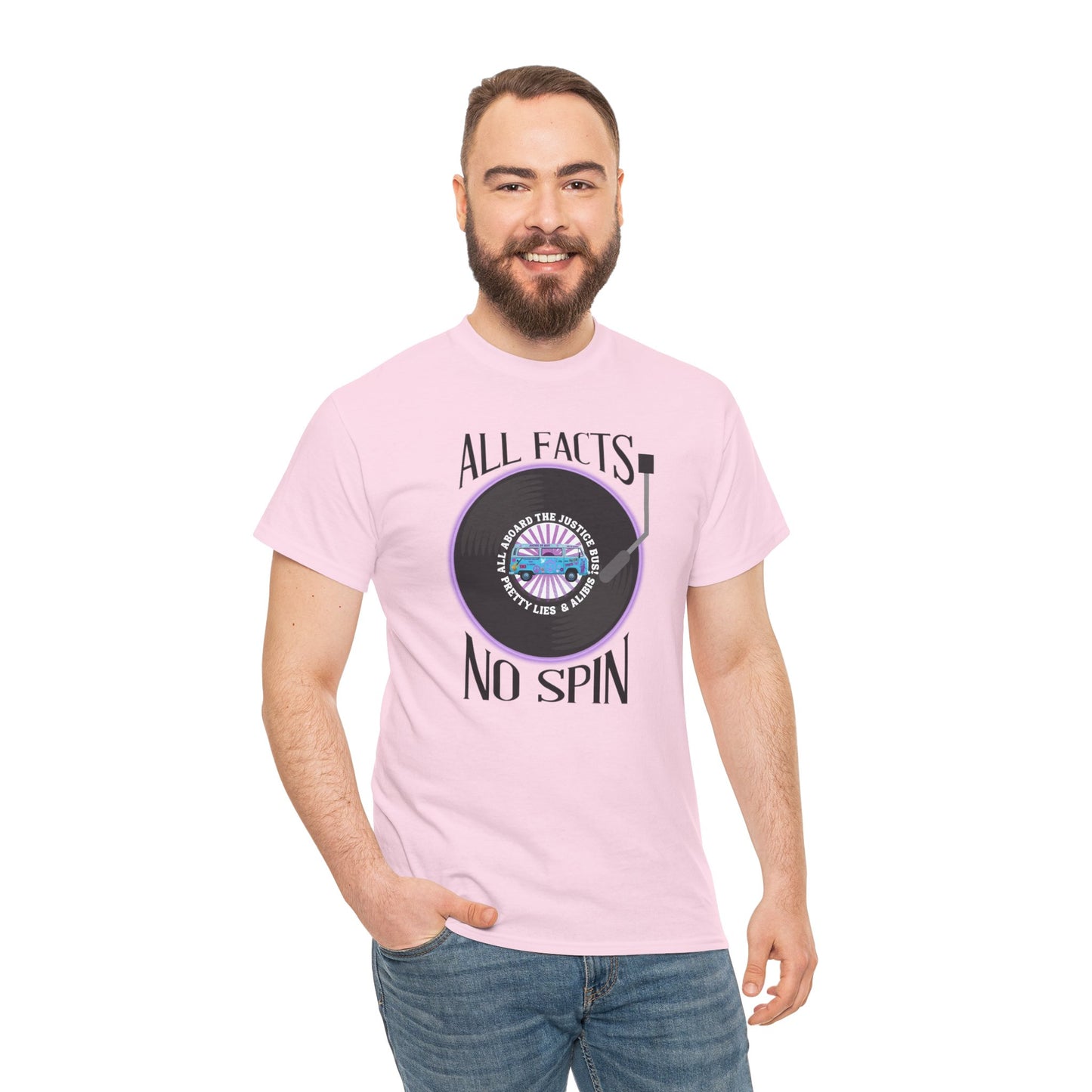 All Facts No Spin Unisex Heavy Cotton Tee