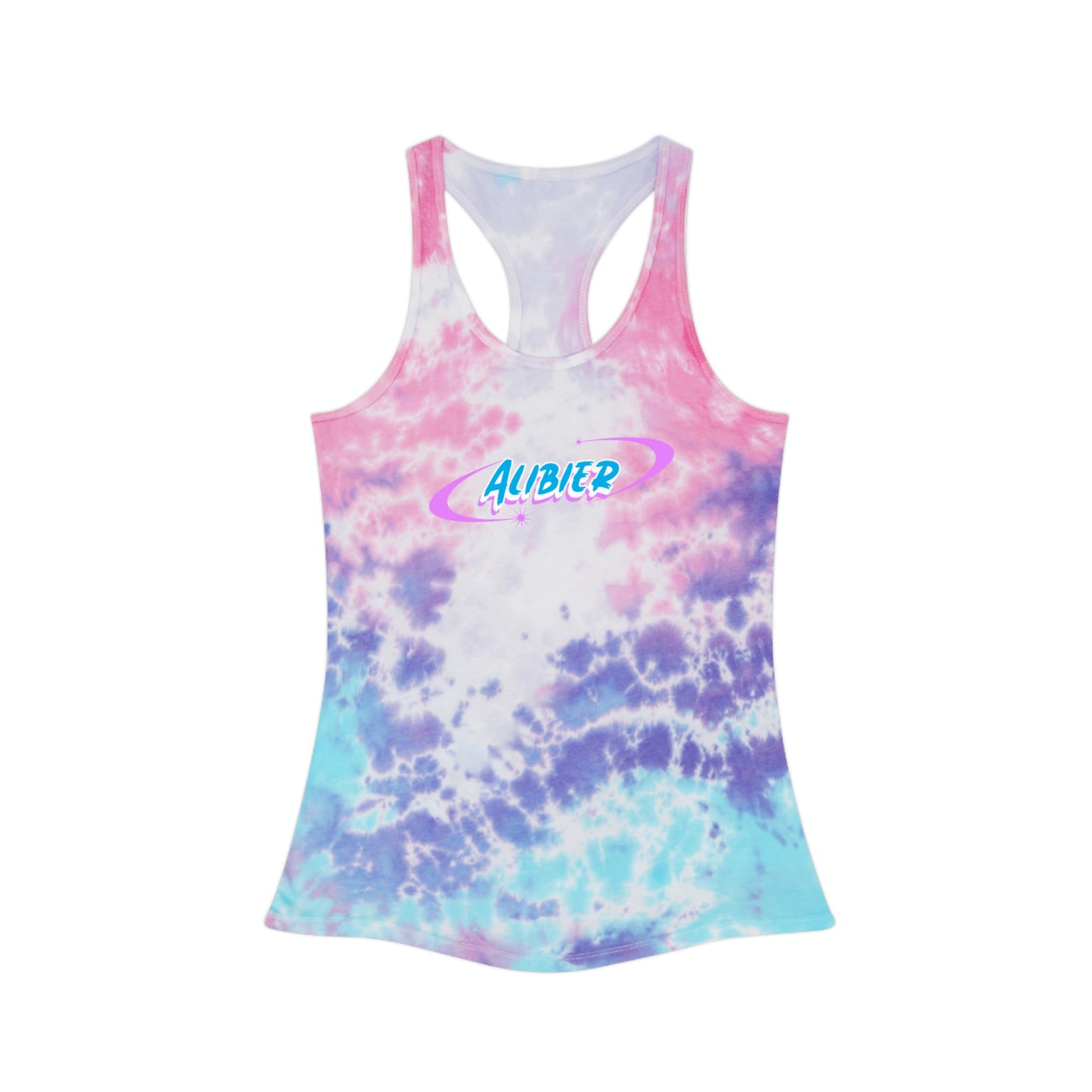 Alibier Tie Dye Racerback Tank Top