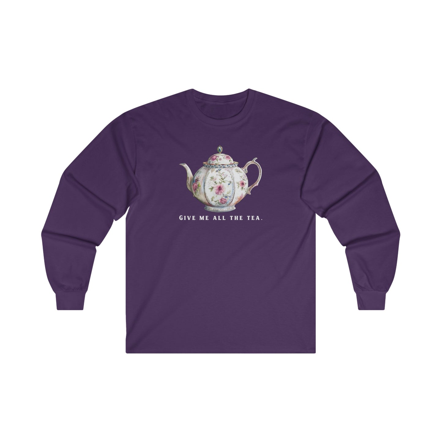 All The Tea Unisex Ultra Cotton Long Sleeve Tee