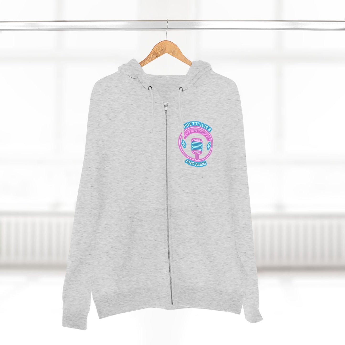 Unisex Zip Hoodie "Stack Chips Not Charges" Crime Con 26'