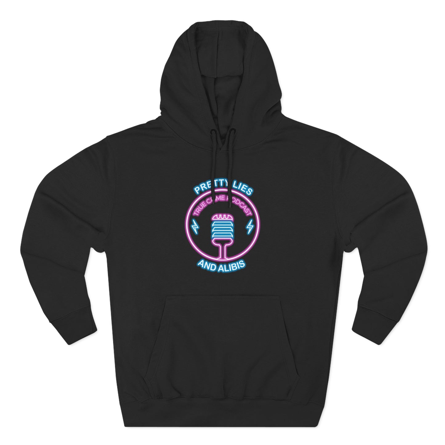 Retro Vegas Neon Hoodie — "What Happens In Vegas" (Design 2) Crime Con 26'