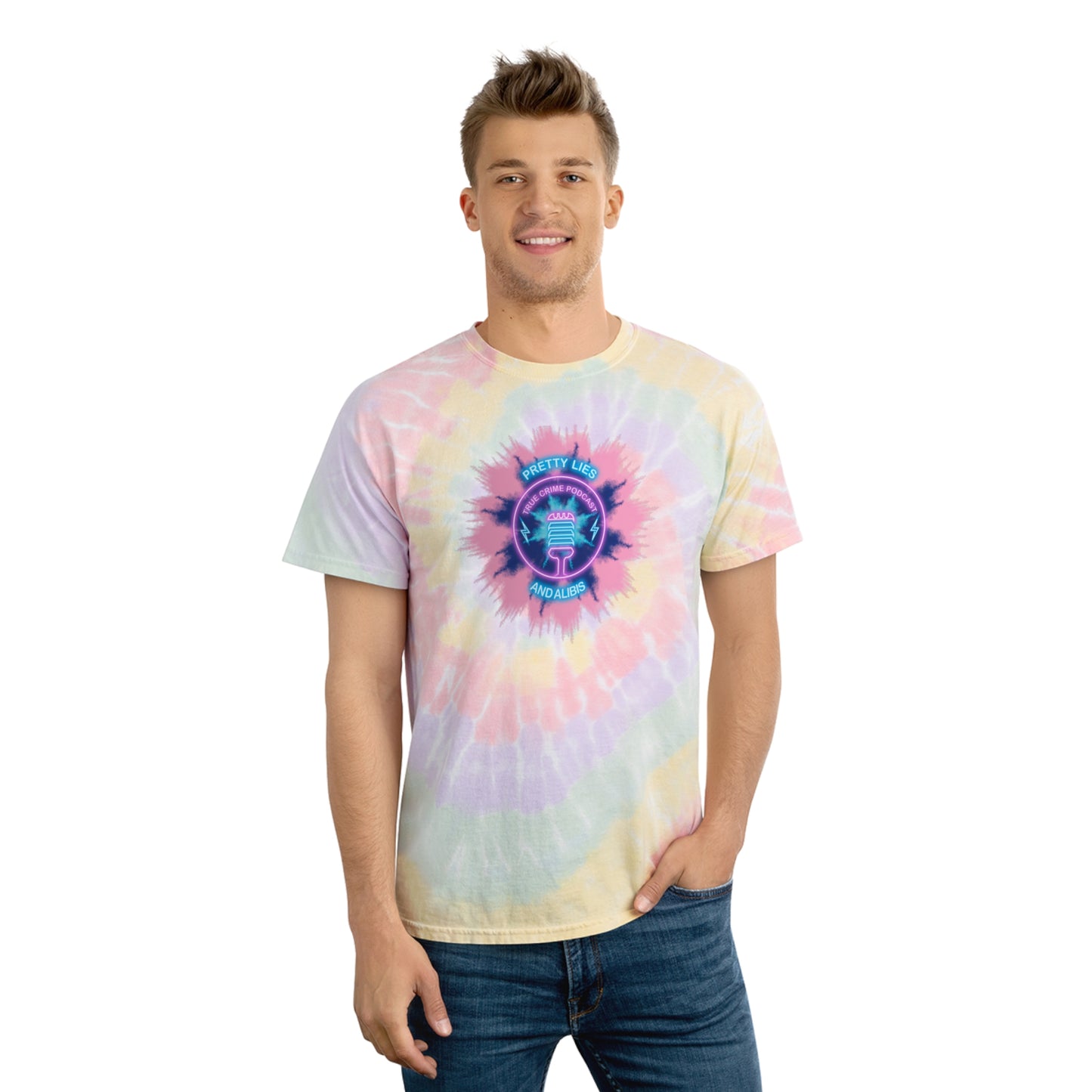 Retro Tie-Dye Tee, Spiral