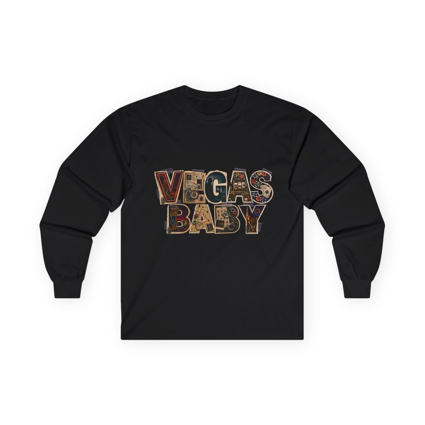 Ransom Vegas Baby Long Sleeve Tee - Crime Con 26' (No logo)