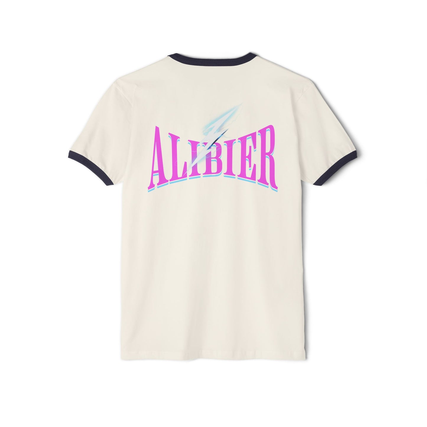 Alibier Unisex Cotton Ringer T-Shirt