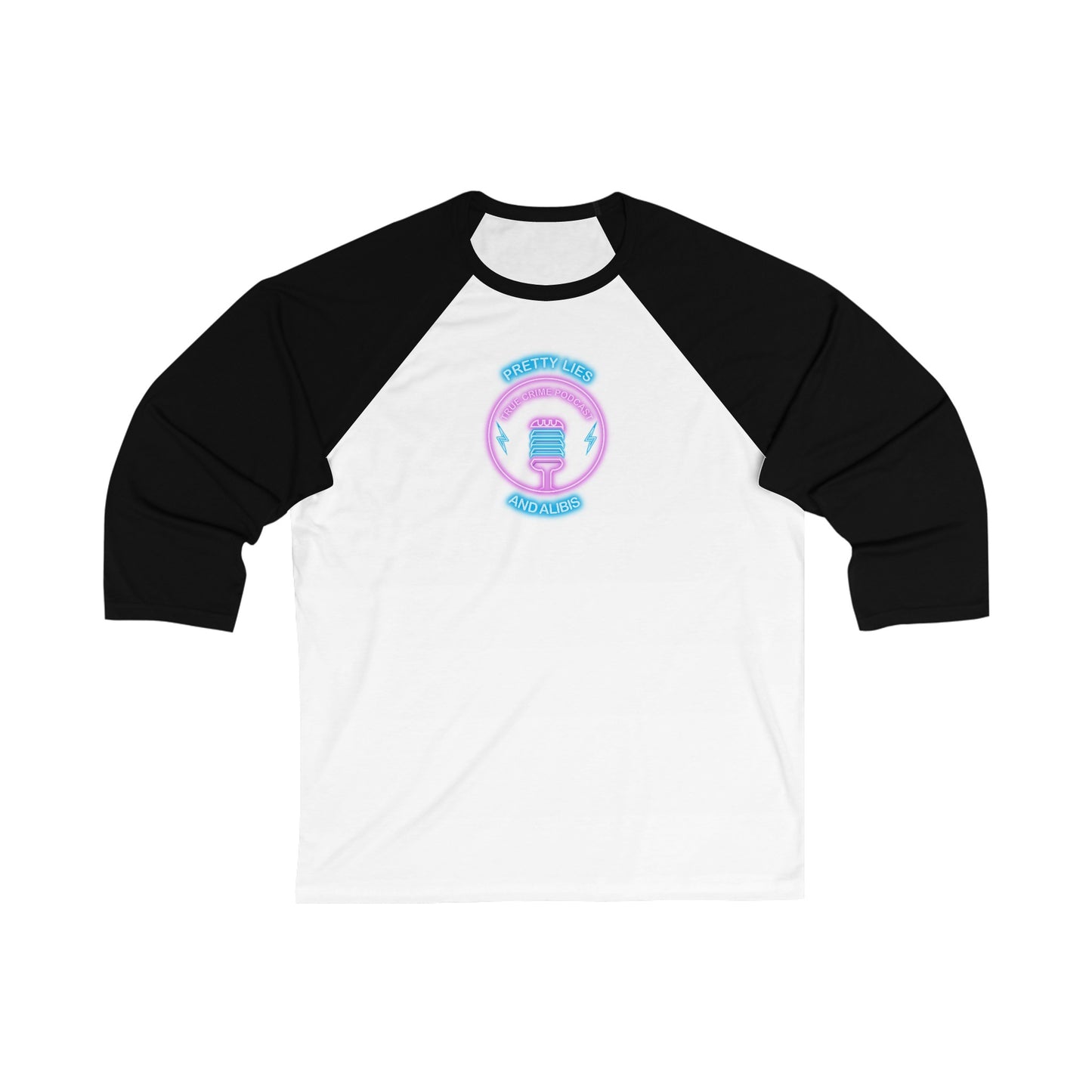 Alibier Unisex 3\4 Sleeve Baseball Tee