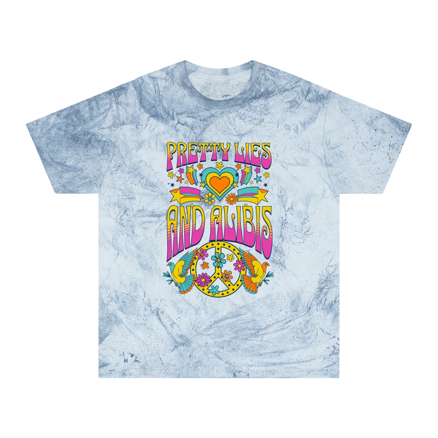 Hippie Unisex Color Blast T-Shirt