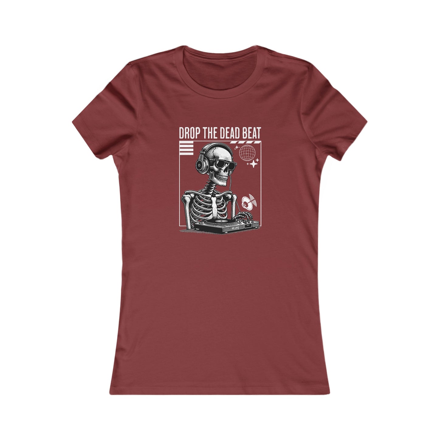 Halloween Drop The Dead Beat Women's Favorite Tee