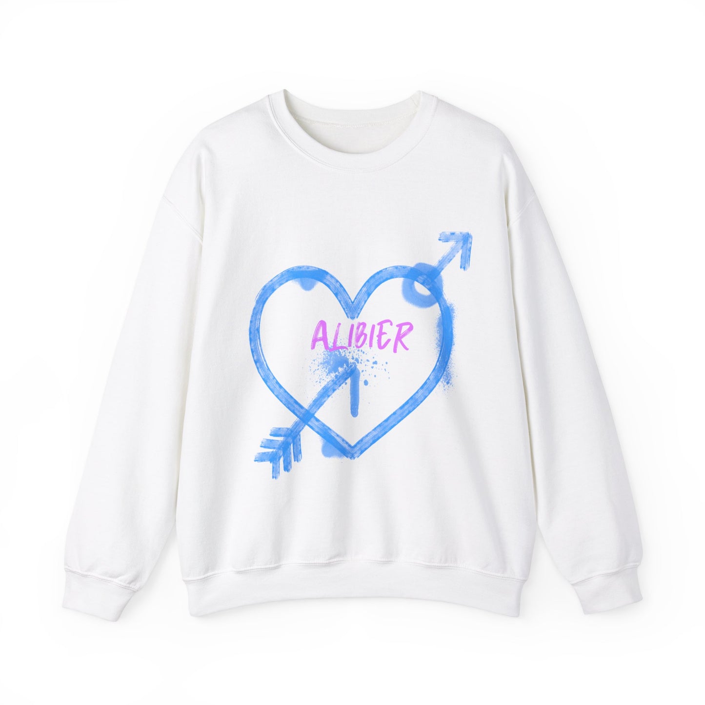 Alibier Graffiti Unisex Heavy Blend™ Crewneck Sweatshirt