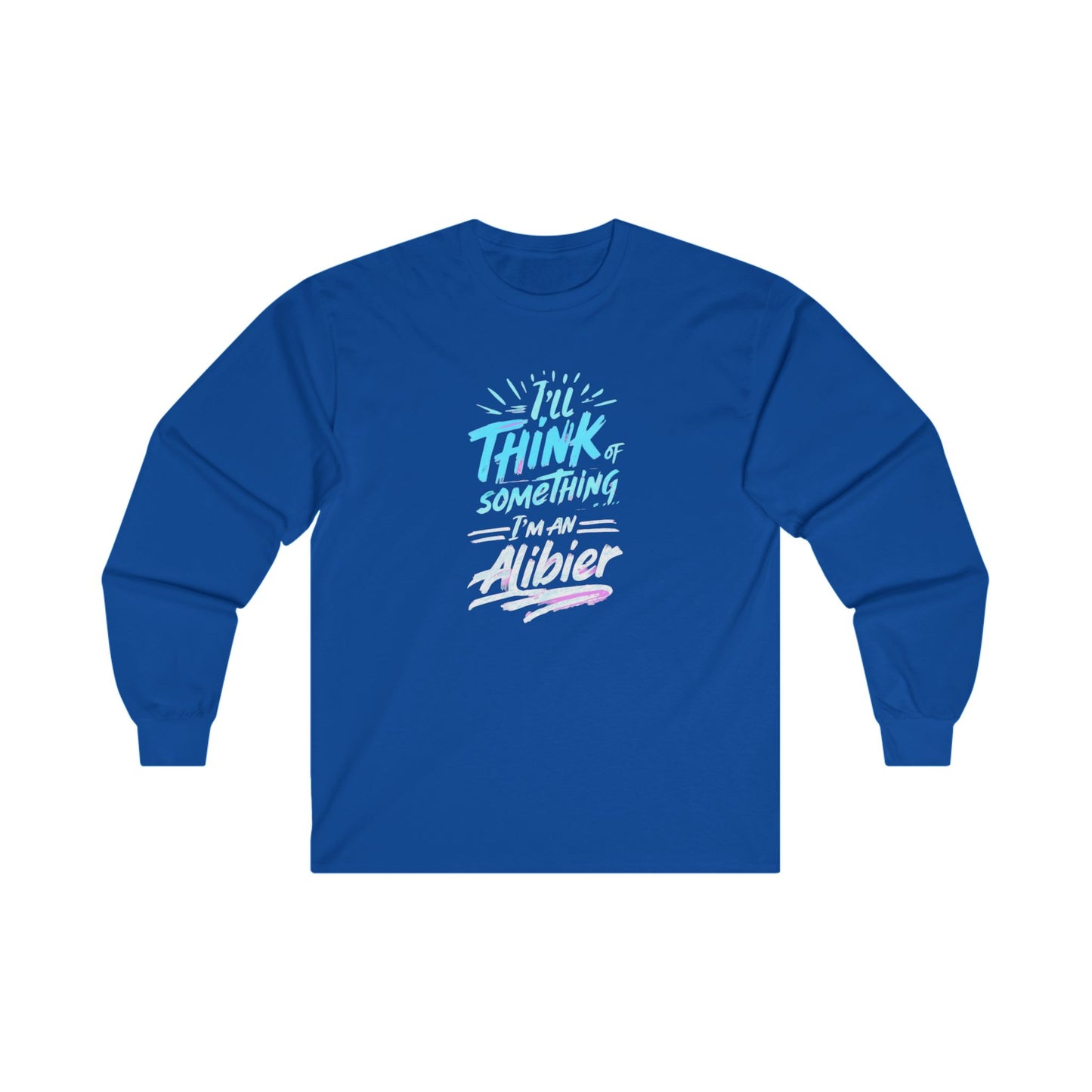 New! I’m an Albier Unisex Ultra Cotton Long Sleeve Tee - Fun Graphic Tee for Creative Minds