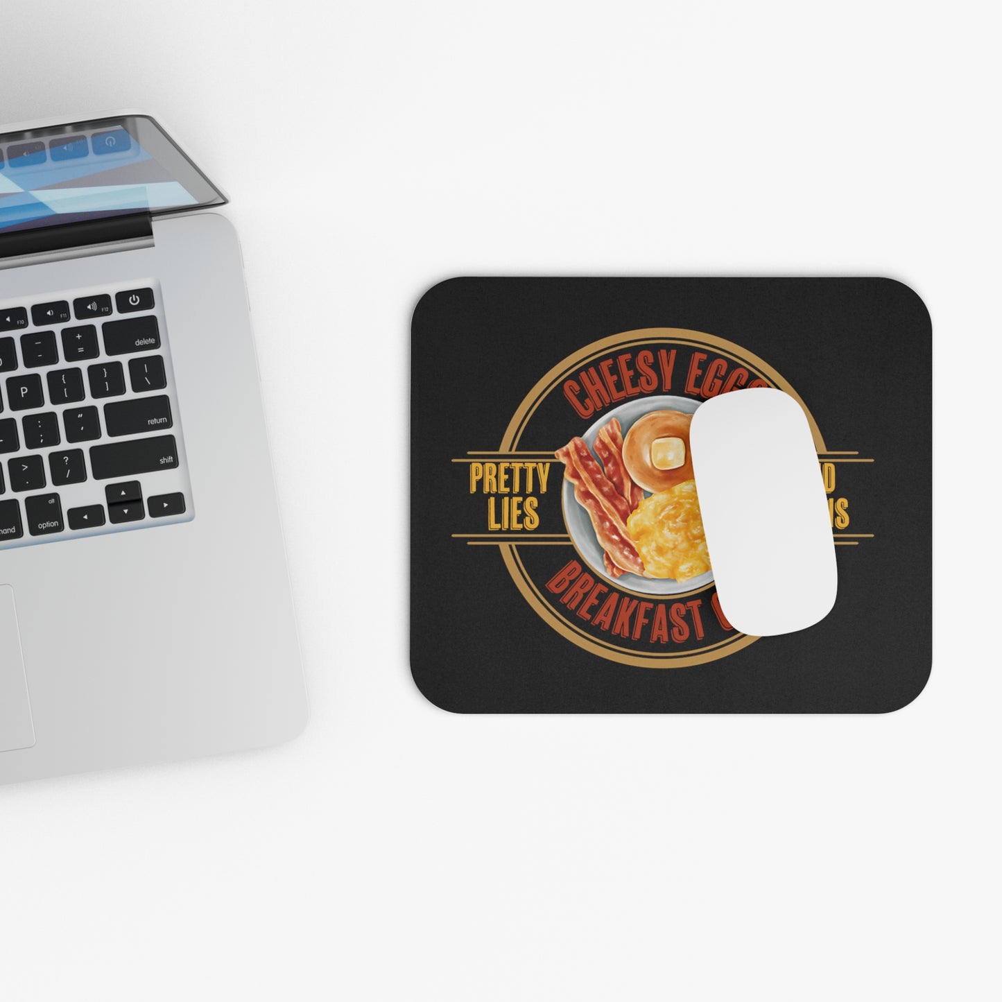 Cheesy Eggs Mouse Pad (Rectangle)