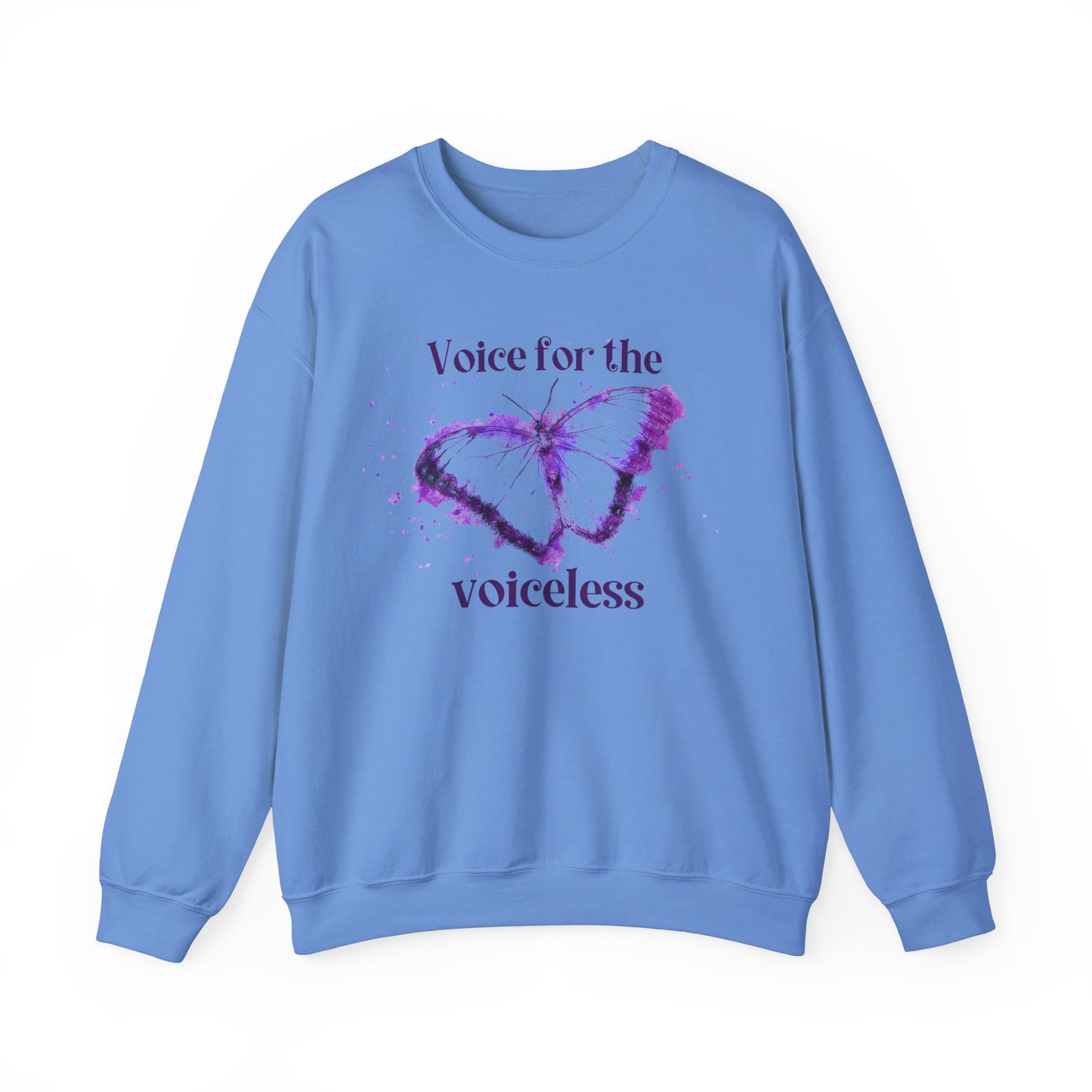 Voice For The Voiceless Unisex Heavy Blend™ Crewneck Sweatshirt