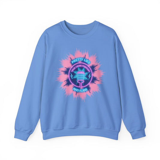 Tie Dye Burst Unisex Heavy Blend™ Crewneck Sweatshirt