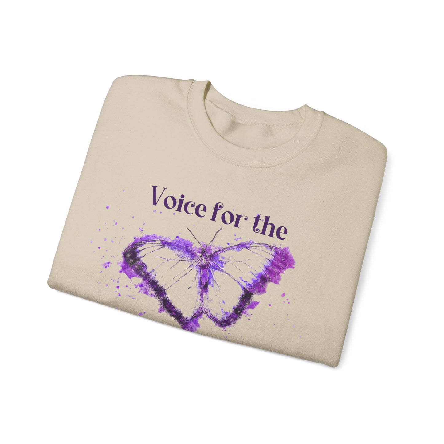 Voice For The Voiceless Unisex Heavy Blend™ Crewneck Sweatshirt