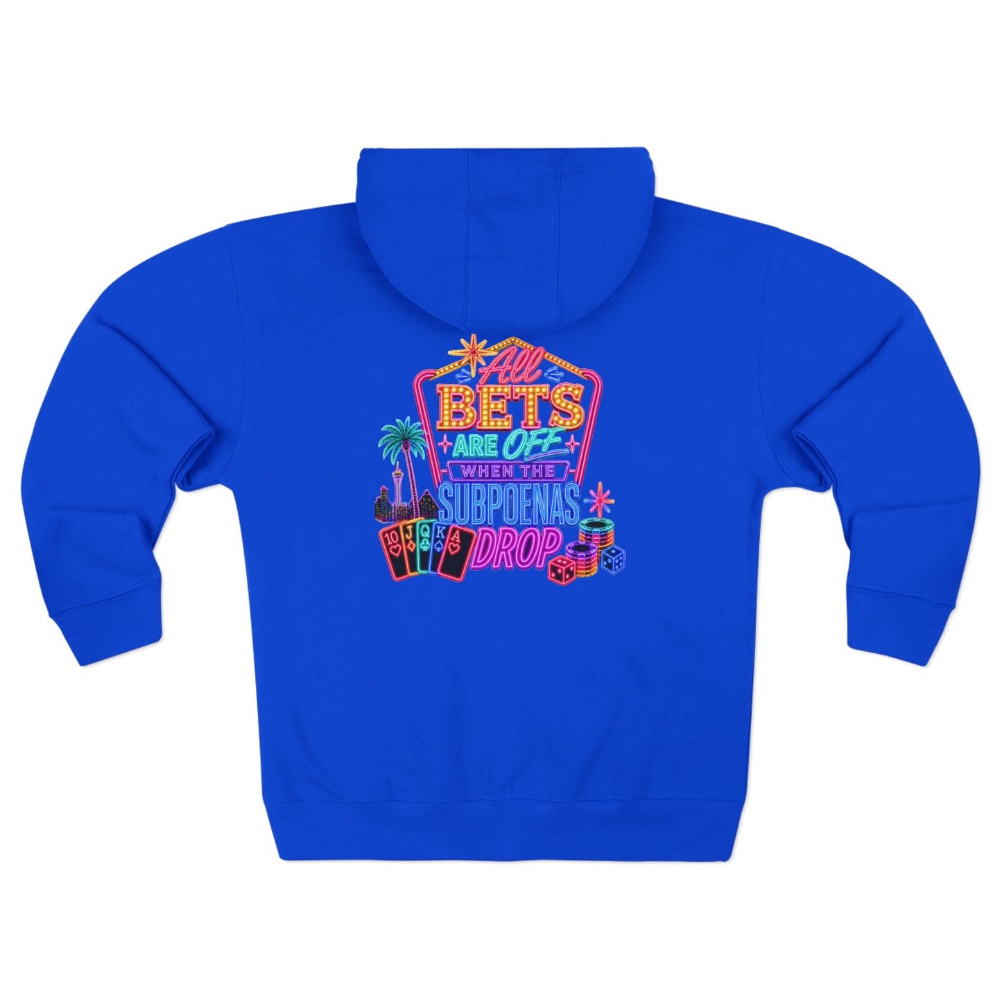 Zip Hoodie — '"All Bets Are Off ' - Crime Con 26'