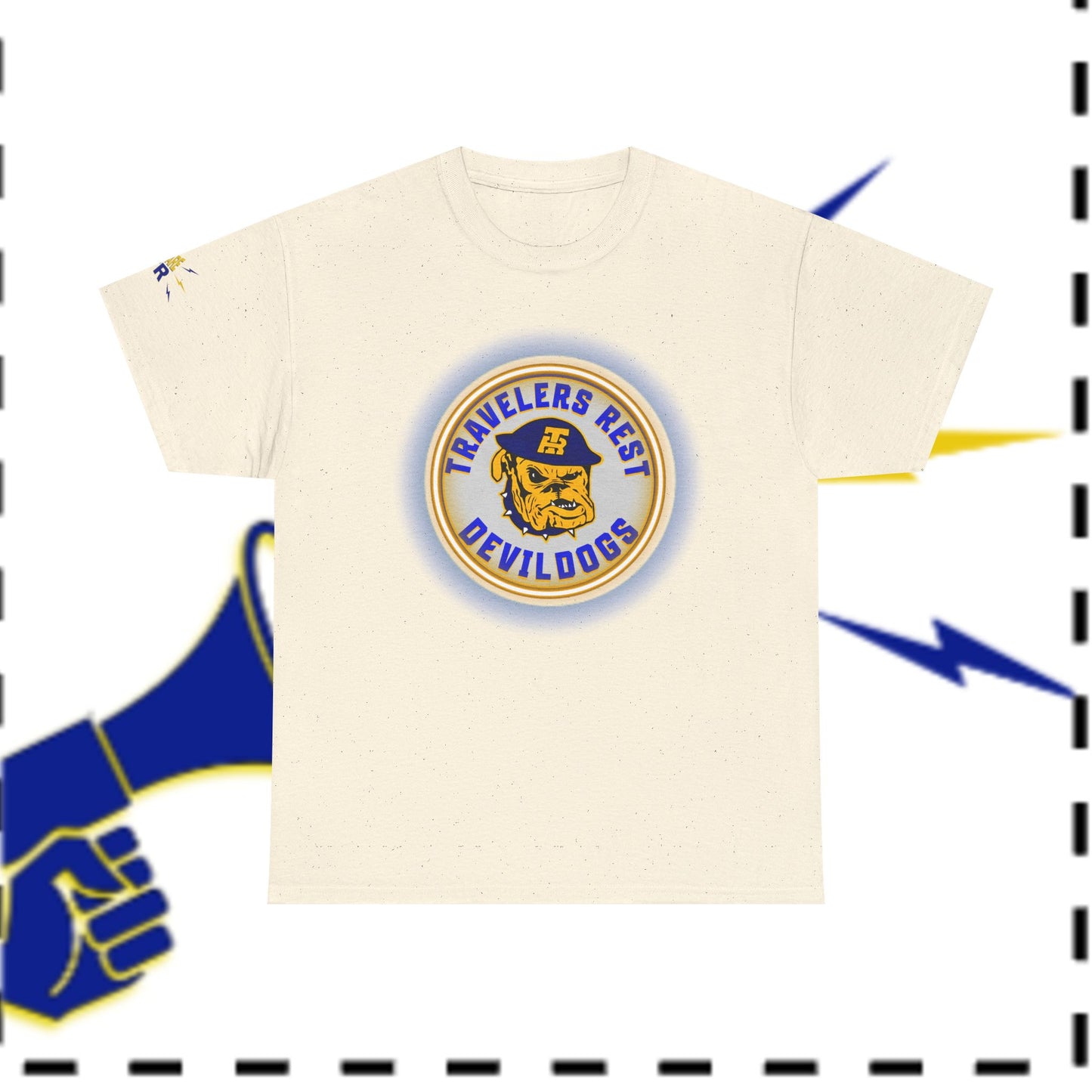 TRHS School Spirit Glow Shirt - GO DEVILDOGS