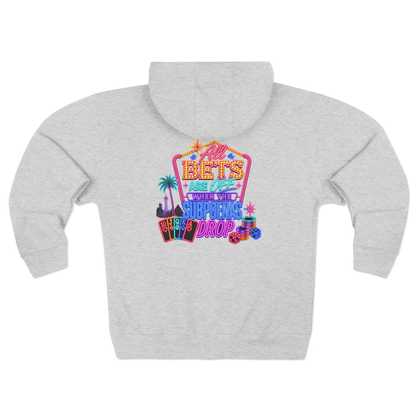 Zip Hoodie — '"All Bets Are Off ' - Crime Con 26'