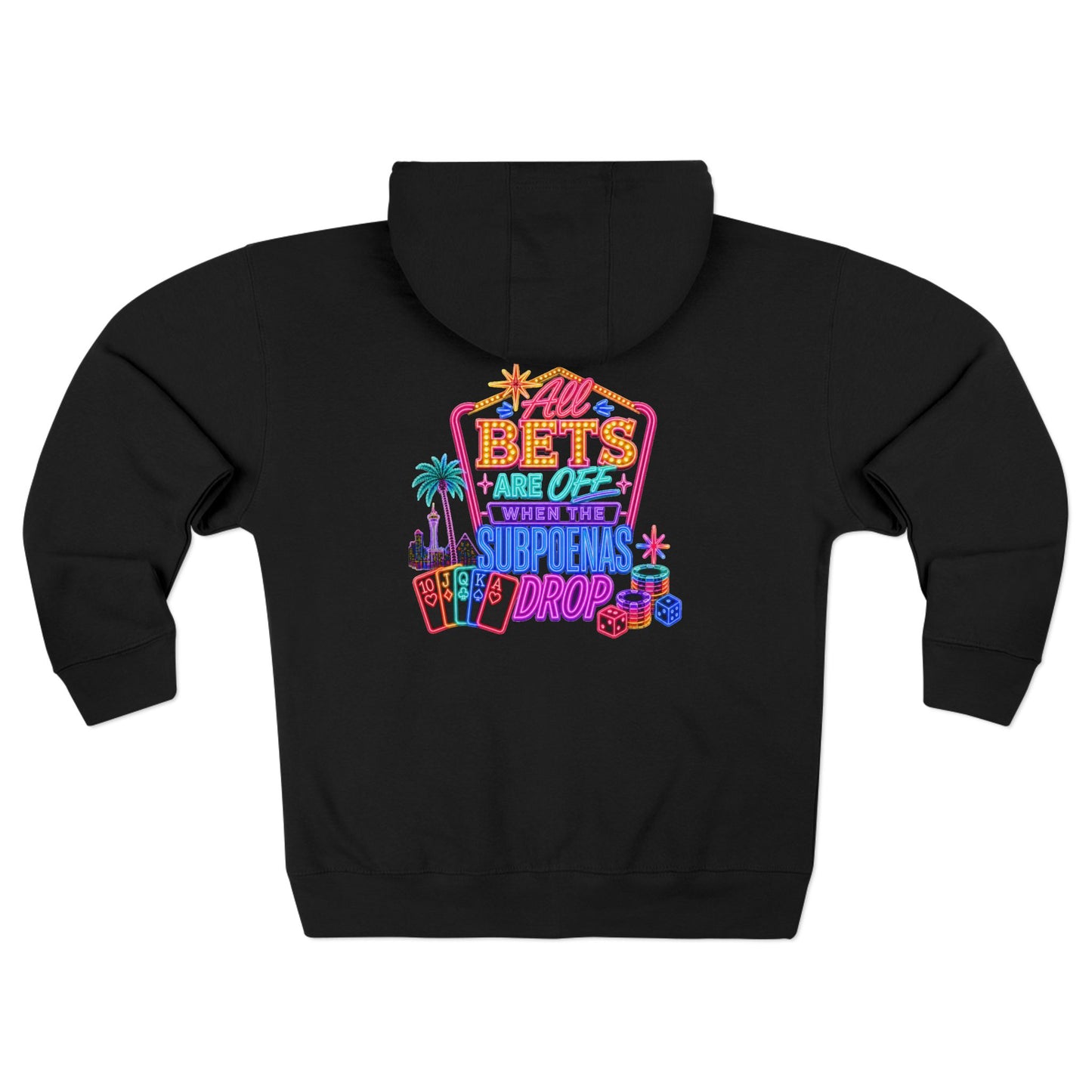 Zip Hoodie — '"All Bets Are Off ' - Crime Con 26'