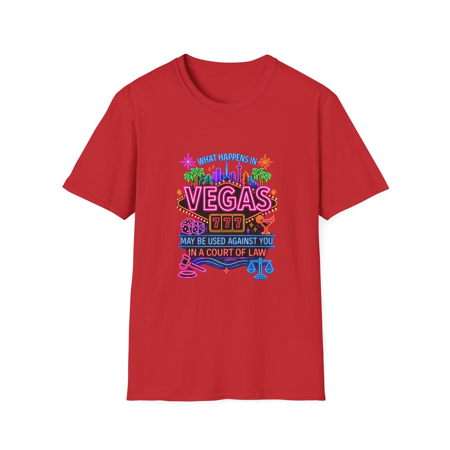 "What Happens in Vegas" Graphic Tee (No Logo)