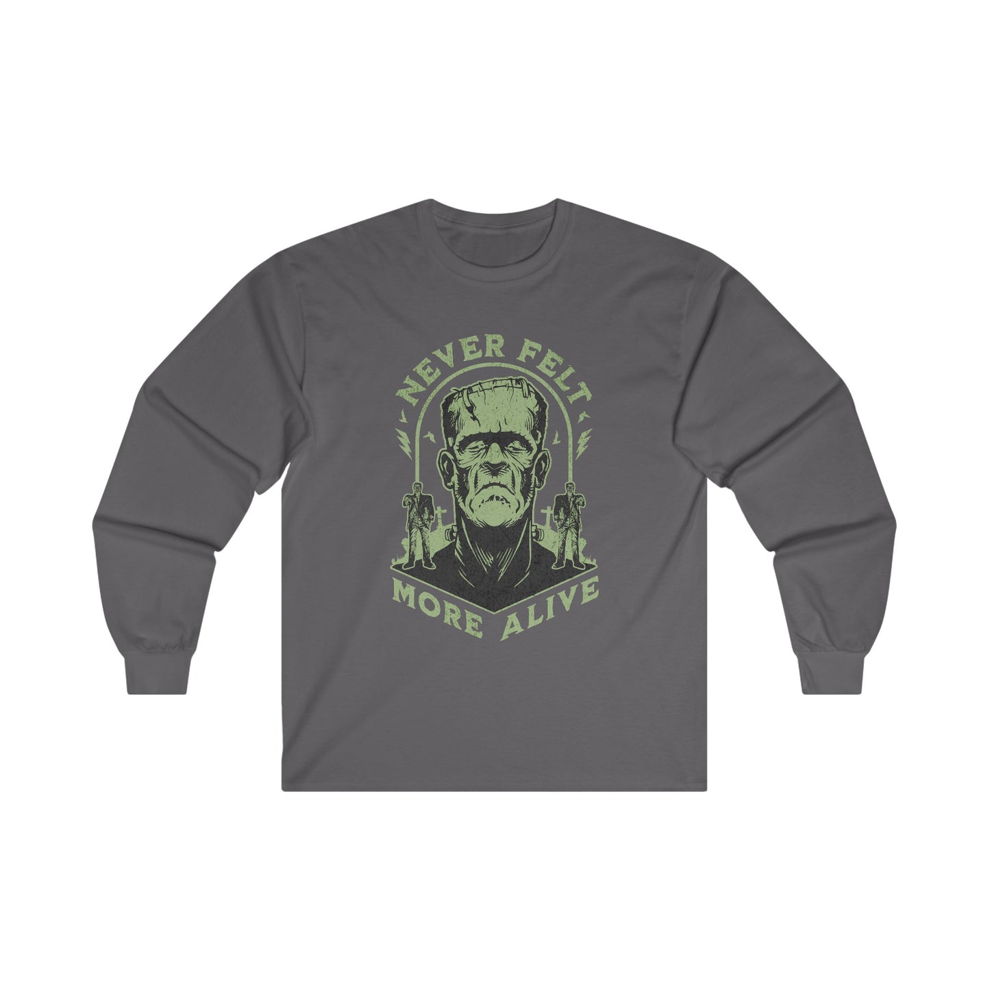 Halloween 2024 Alive Ultra Cotton Long Sleeve Tee