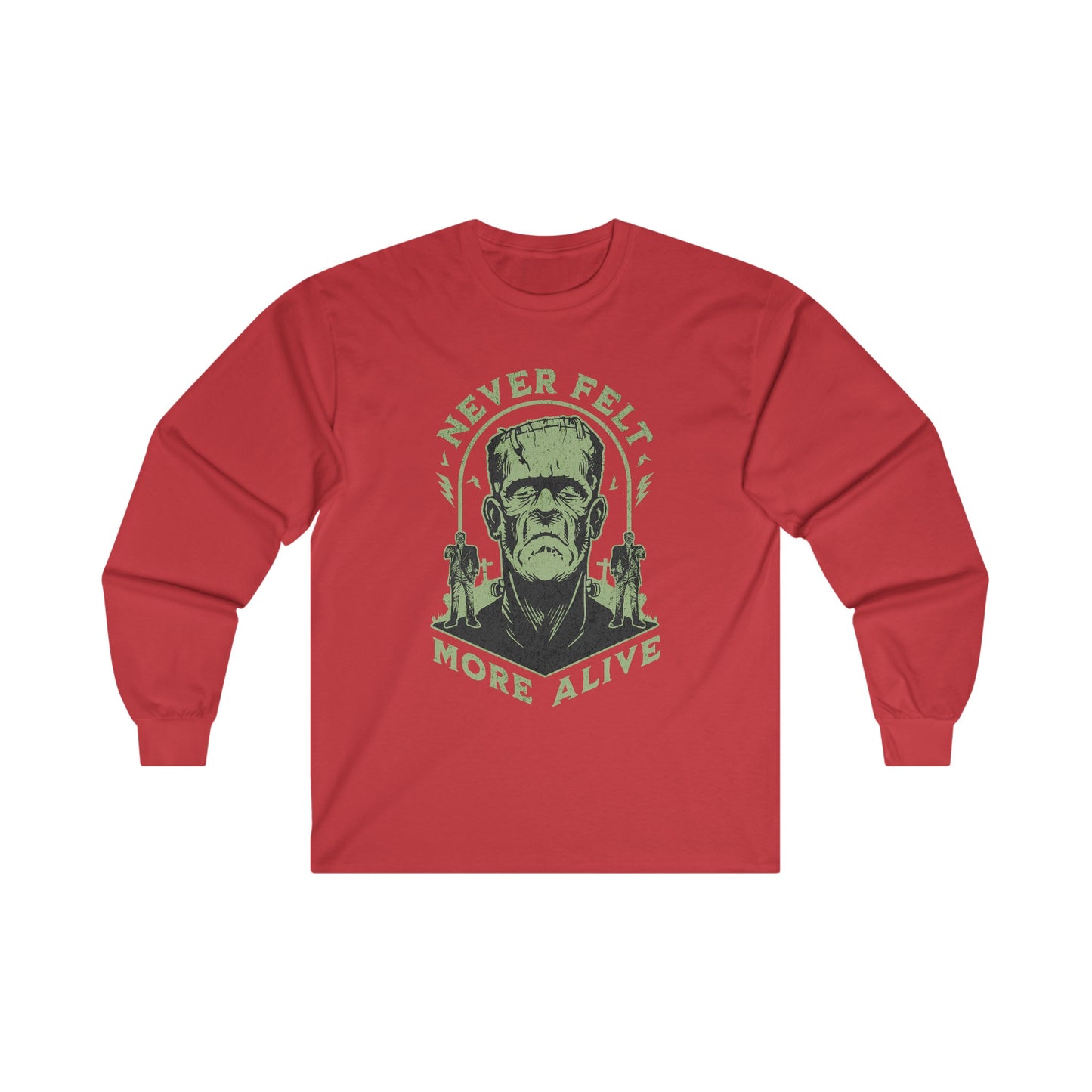 Halloween 2024 Alive Ultra Cotton Long Sleeve Tee