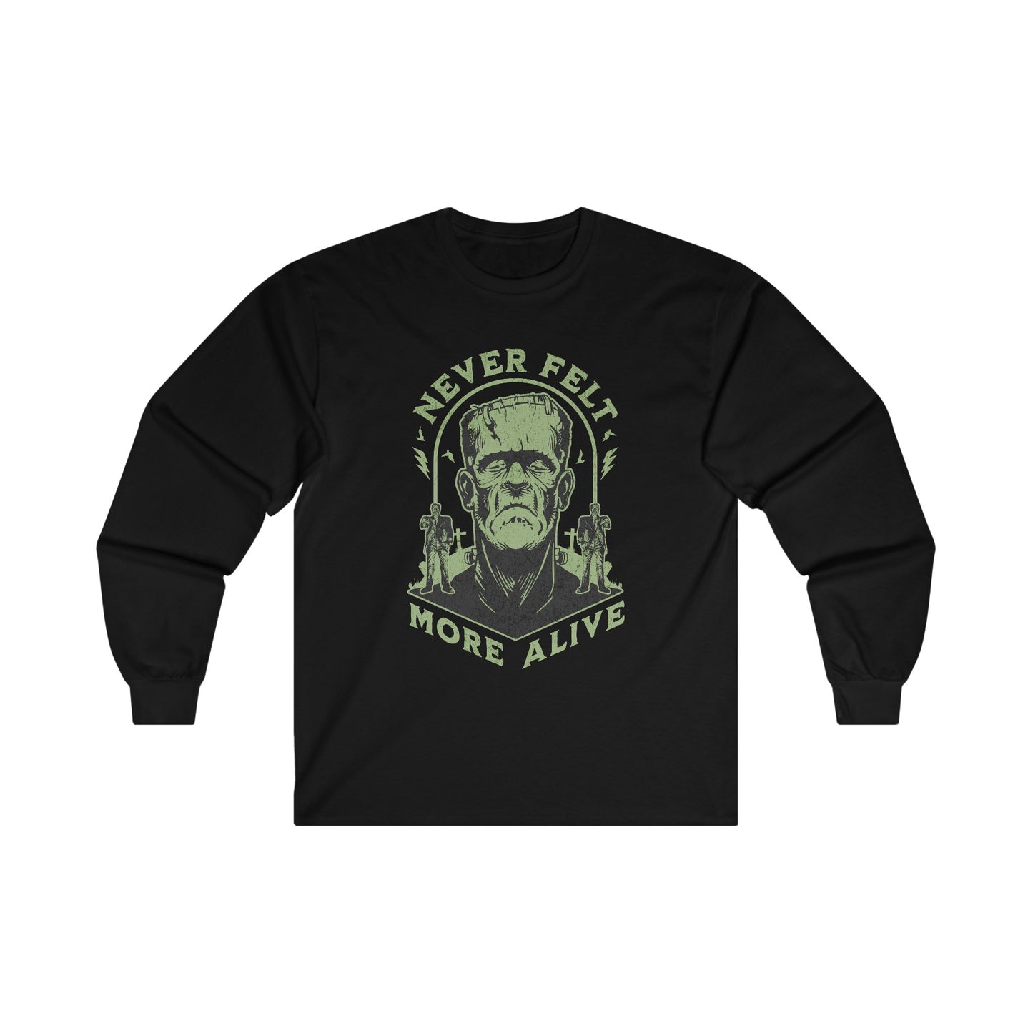 Halloween 2024 Alive Ultra Cotton Long Sleeve Tee