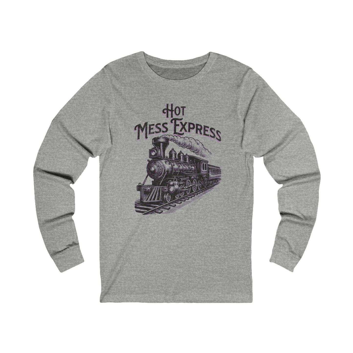 Hot Mess Express Unisex Jersey Long Sleeve Tee