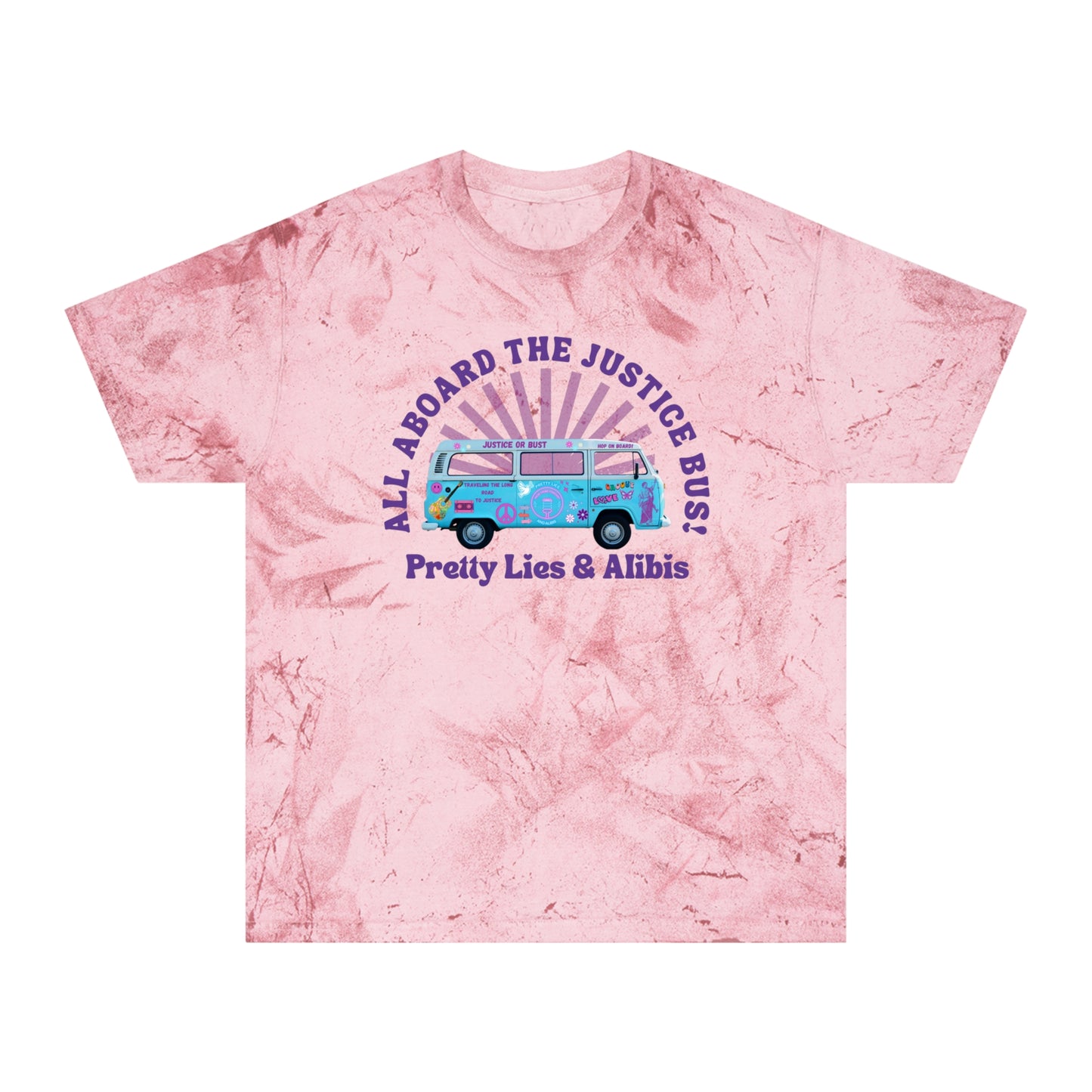 Justice Bus Unisex Color Blast T-Shirt