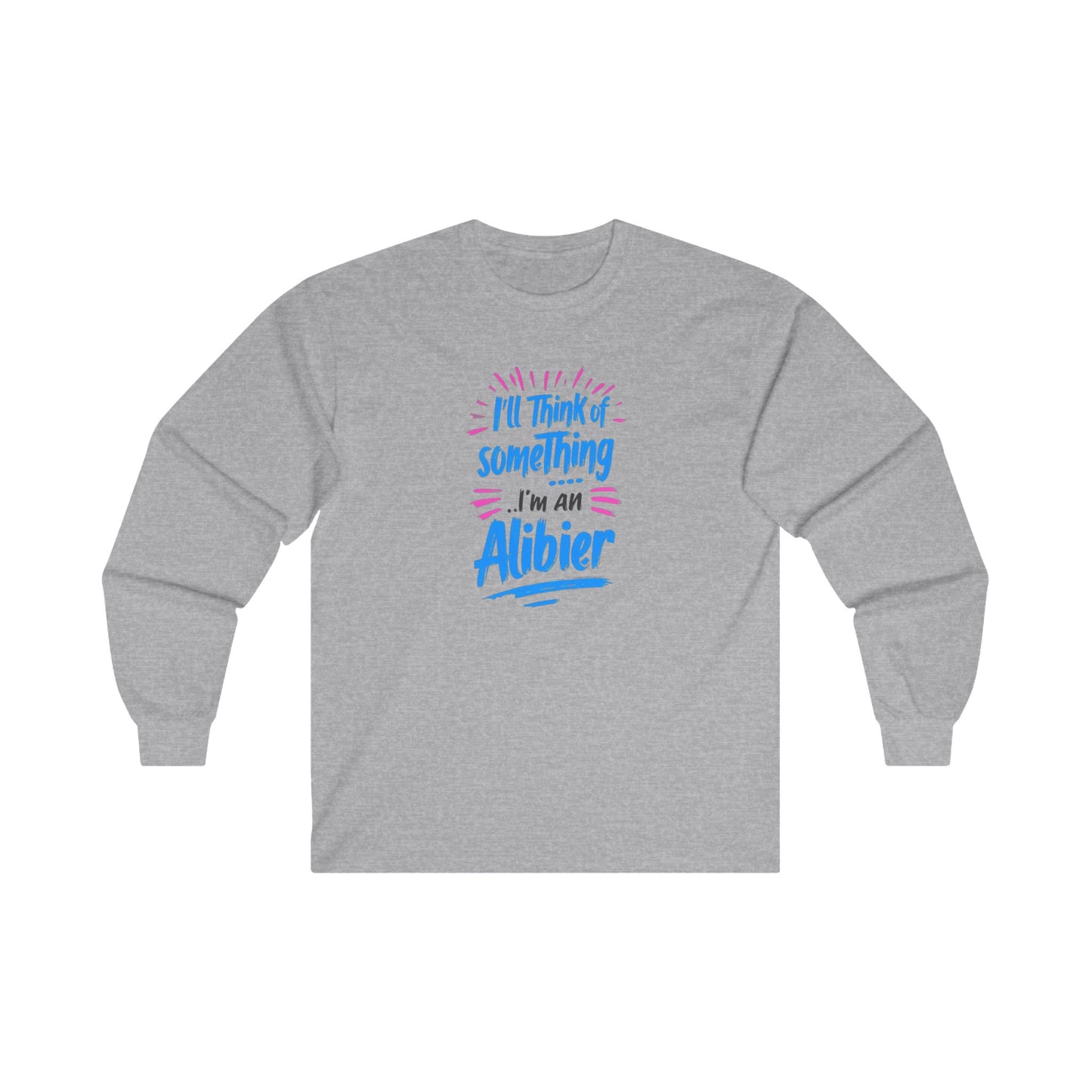 New! I’m an Albier Unisex Ultra Cotton Long Sleeve Tee - Fun Graphic Tee for Creative Minds