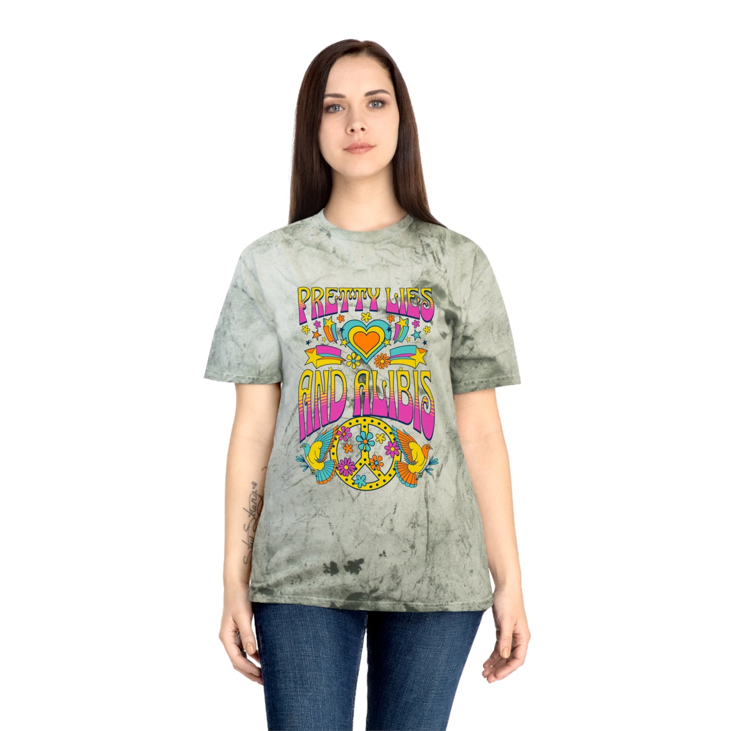 Hippie Unisex Color Blast T-Shirt