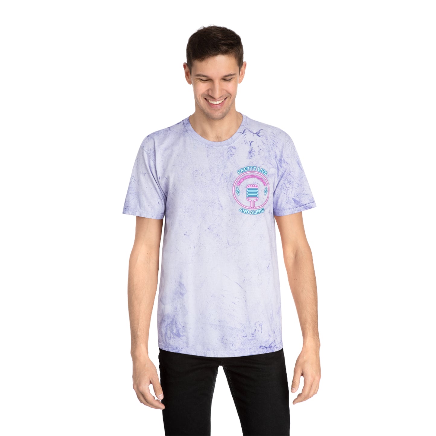 Tie-Dye T-Shirt — "Stack Chips Not Charges" Crime Con 26'