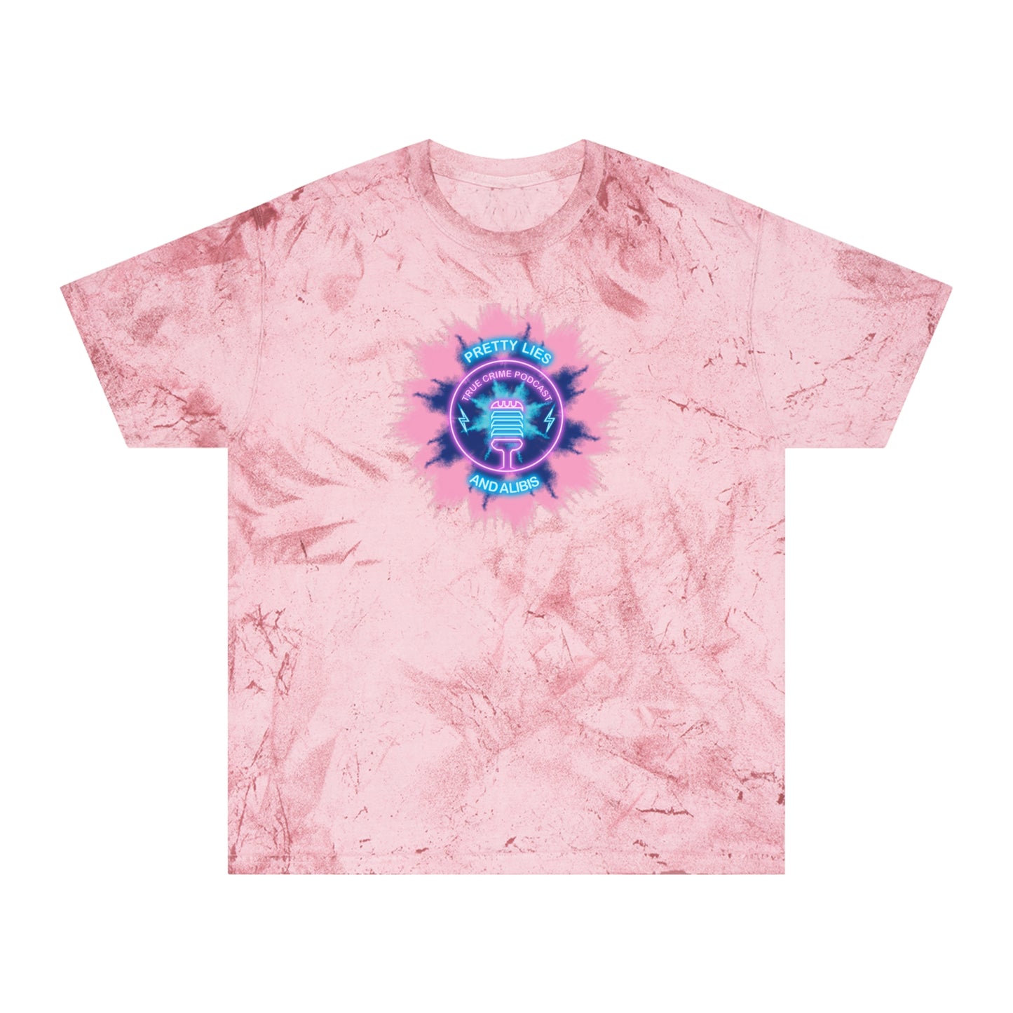 Faded Tie Dye Unisex Color Blast T-Shirt