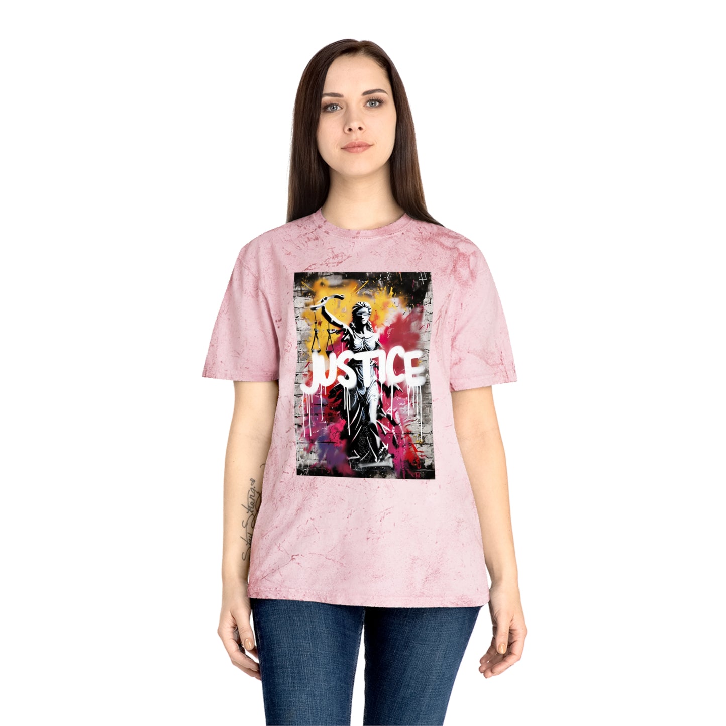 NEW! Justice Color Blast Unisex T-Shirt